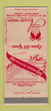 Matchbook Cover - Atlantic Towers Miami Beach FL 30 Strike