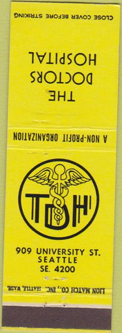 Matchbook Cover - Doctors Hospital Seattle WA