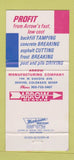 Matchbook Cover - Arrow Denver Manufacturing Colorado 30 Strike