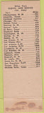 Matchbook Cover - La Vista Motel Clovis NM Red