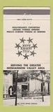 Matchbook Cover - 1st National Bank Philipsburg PA 30 Strike