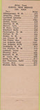 Matchbook Cover - La Vista Motel Clovis NM Blue