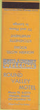 Matchbook Cover - Round Valley Motel Challis ID
