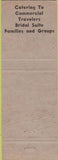 Matchbook Cover - New River View Motel Oneonta NY