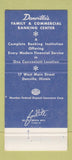 Matchbook Cover - 1st National Bank Danville IL 30 Strike