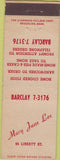 Matchbook Cover - Mary Jane Lee New York City rare manumark?