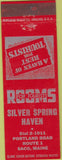 Matchbook Cover - Silver Spring Haven Saco ME
