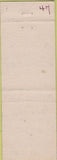 Matchbook Cover - Staten Funeral Home Alton IL