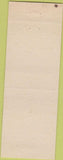 Matchbook Cover - Sun Set View Motel Charlton MA peach