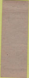 Matchbook Cover - Commercial Industrial Bank Fayetteville NC