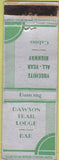 Matchbook Cover - Dawson Trail Lodge Bar Yosemite