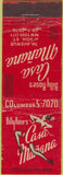Matchbook Cover - Casa Manana New York City Girlie