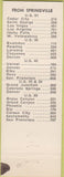Matchbook Cover - Springville Motel UT purple