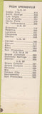 Matchbook Cover - Springville Motel UT pink
