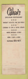 Matchbook Cover - Athan's Virginian Restaurant Hampton VA