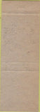 Matchbook Cover - Crest Motel Marysville KS yellow
