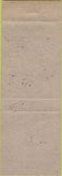 Matchbook Cover - Crest Motel Marysville KS orange