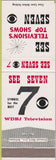 Matchbook Cover - CBS 7 Baltimore? Jackie Gleason Desi Arnaz