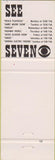 Matchbook Cover - CBS 7 Baltimore? Jackie Gleason Desi Arnaz