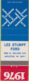 Matchbook Cover - 1976 Ford Appleton WI