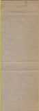 Matchbook Cover - Village Inn East Rochester NY teal