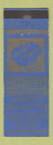 Matchbook Cover - Ashurst Manor Inn Muncy Halls Station IN