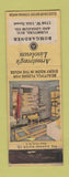 Matchbook Cover - Armstrong's Linoleum Bomgardner WEAR
