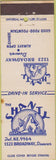 Matchbook Cover - The Shanty Denver CO