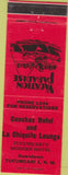 Matchbook Cover - Conchas Hotel Tucumcari NM