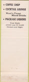 Matchbook Cover - Conchas Hotel Tucumcari NM