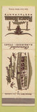Matchbook Cover - Ranch House Restaurants Fort Lauderdale FL Pompano Beach