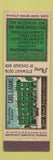 Matchbook Cover - Carl Adams Funeral Home Chicago IL Lion Canada 1929
