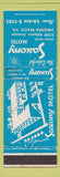 Matchbook Cover - Saxony Motel Virginia Beach VA