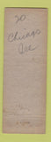 Matchbook Cover - Cooper & Cooper Lunch Room Chicago IL