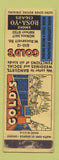 Matchbook Cover - Gold's Chicago IL Rosayyo Cigars WEAR