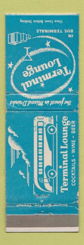 Matchbook Cover - Terminal Lounge WEAR