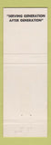 Matchbook Cover - Thrift Company Loans Finance Huntingdon Mount Union PA