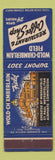 Matchbook Cover - Wold Chamberlain Field Minneapolis St Paul MN Airport