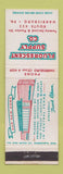 Matchbook Cover - Fluorescent Supply Company Harrisburg PA