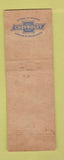 Matchbook Cover - Hulsizer Chevrolet Montgomery PA low phone # 1955 WEAR