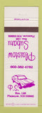 Matchbook Cover - Plaistow Subaru NH