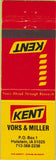 Matchbook Cover - Vohs Miller Holstein IA