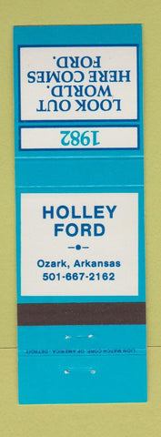 Matchbook Cover - 1982 Ford Holley Ozark AR