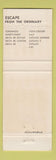 Matchbook Cover - 1969 Oldsmobile Newcomer Mount Joy PA