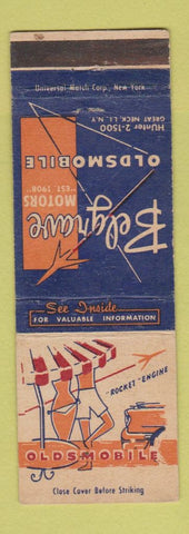 Matchbook Cover - Belgrave Motors Oldsmobile Great Neck LI NY