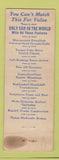Matchbook Cover - 1940 Buick