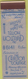 Matchbook Cover - Carlton Lounge Hotel Australia?