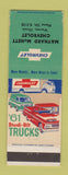 Matchbook Cover - 1961 Chevrolet Trucks Maynard McNett Warren IL