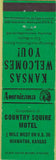Matchbook Cover - Country Squire Motel Hiawatha KS
