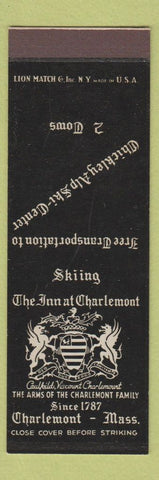 Matchbook Cover - Inn at Charlemont MA SAMPLE